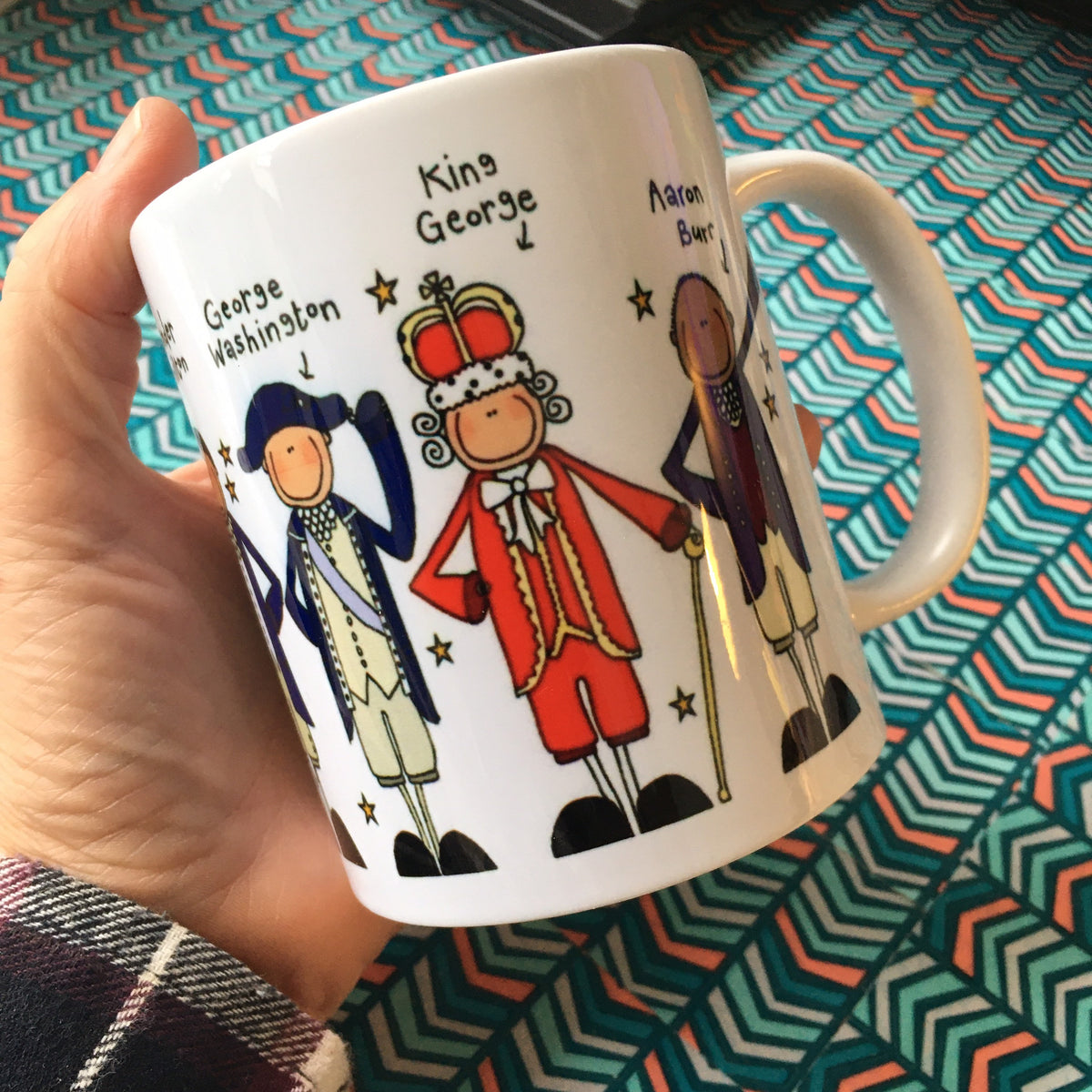 Blackshoe, Hamilton Mug, Hamilton, King George, Schuyler sisters, HamiFan, Hamilton Cup, Hamilton Quote, Hamilton Musical, Lafayette, burr LTN