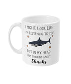 Shark Gift - Shark Mug - Funny Shark Gifts - Shark Lover Gift - Shark Gift Idea - Shark Coffee Cup - Funny Mugs - Fathers Day Gift LTN