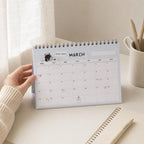 2027 Desk Calendar, Funny Cat Calendar, A5 Standing Desk Calendar, Monthly Planner Gift for Cat Lovers, A5