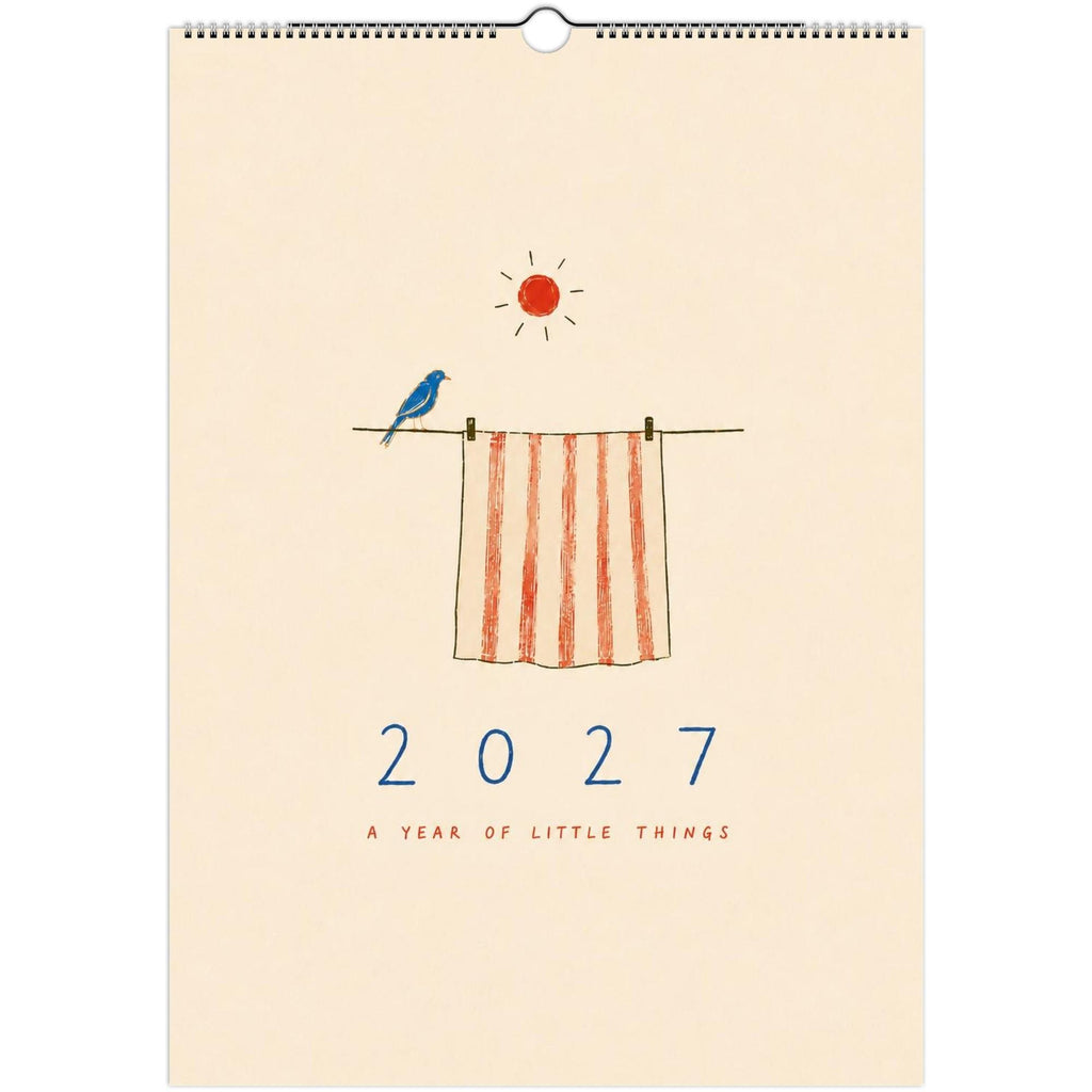 2027 Wall Calendar, Illustrated Wall Calendar